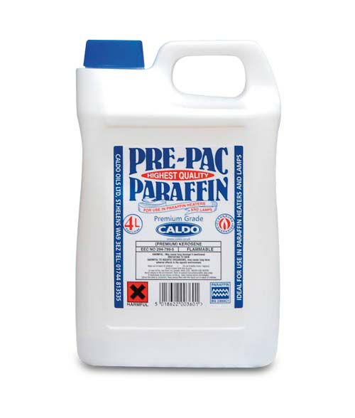 Premium Paraffin Oil/Kerosene 4ltr Bottle - Pack of 4