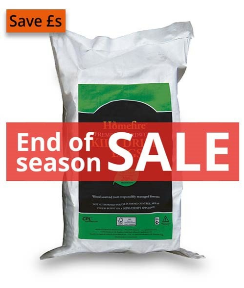 Homefire Kiln Dried Hardwood Logs 0.08m3 Large Bag...